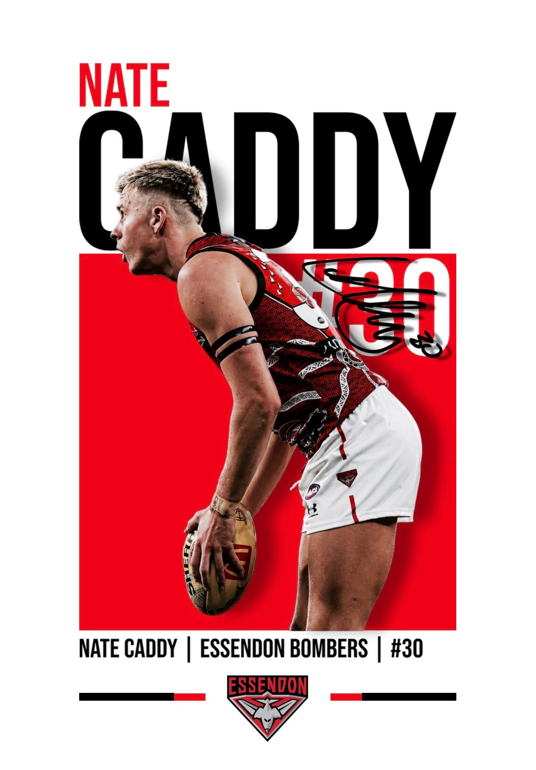 Nate Caddy Poster (Digital)