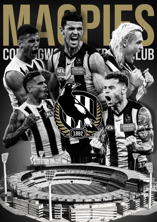 2026 Collingwood | AFL Team Poster