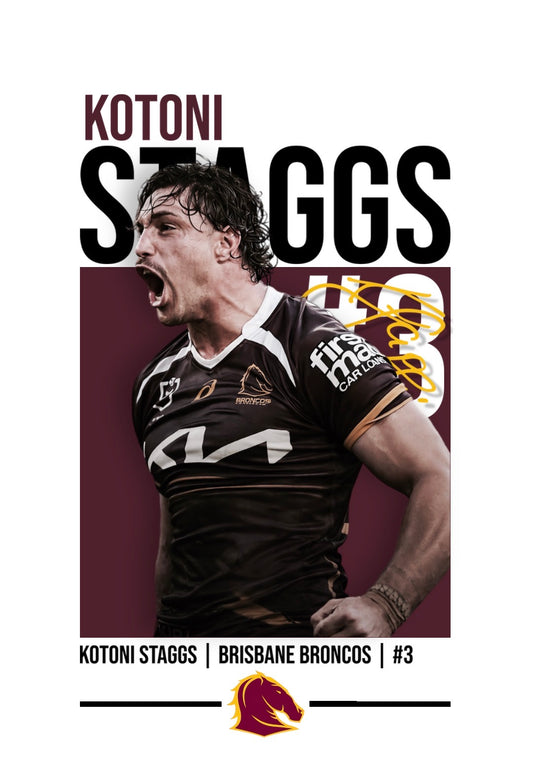 Kotoni Staggs Poster