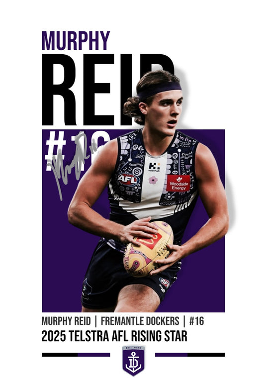 Murphy Reid | Fremantle AFL Poster