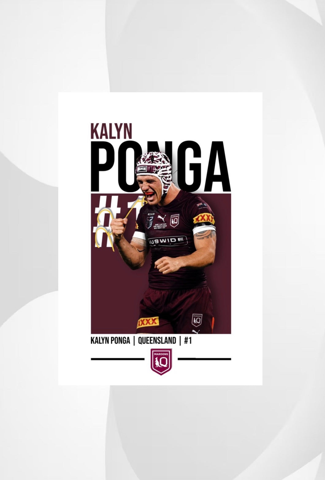 Kalyn Ponga Poster