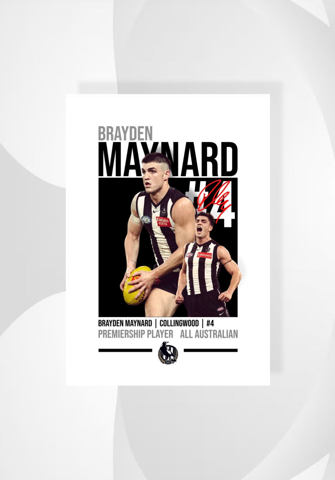 Brayden Maynard Poster