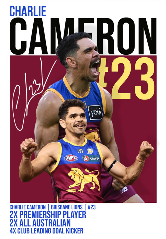 Charlie Cameron Poster