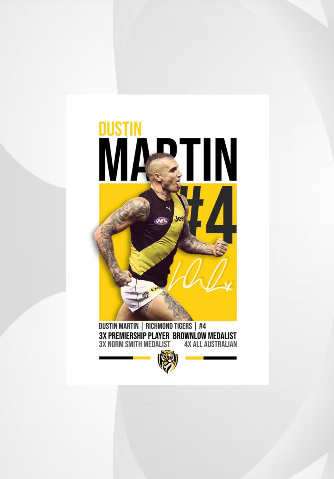 Dustin Martin Poster