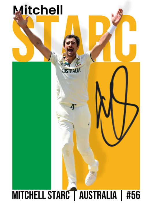 Mitchell Starc Poster