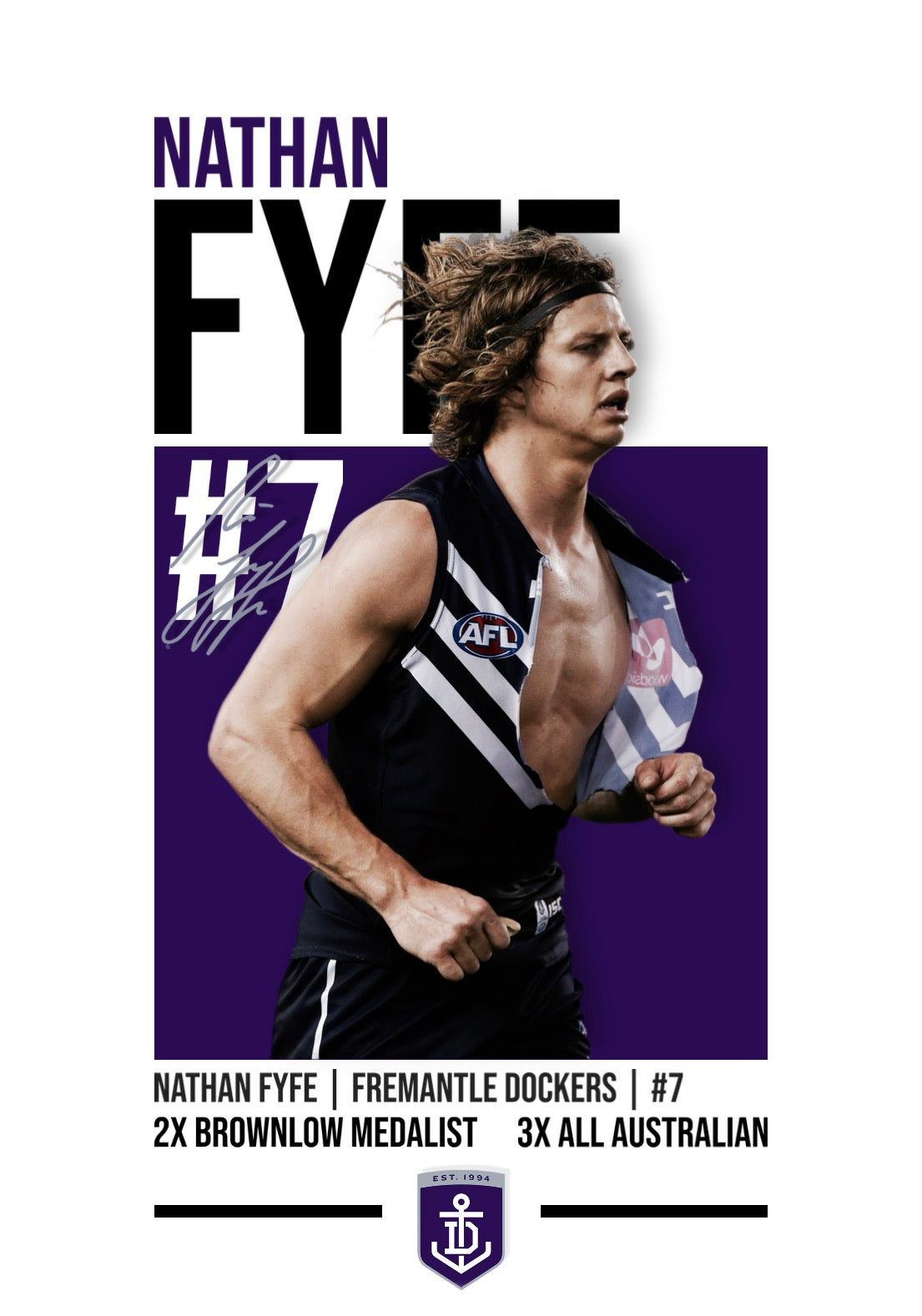 Nathan Fyfe Poster (Digital)