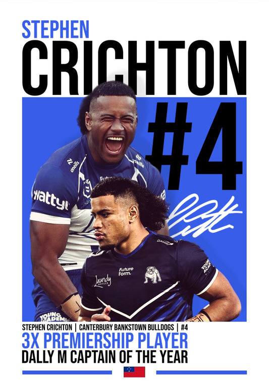 Stephen Crichton Poster