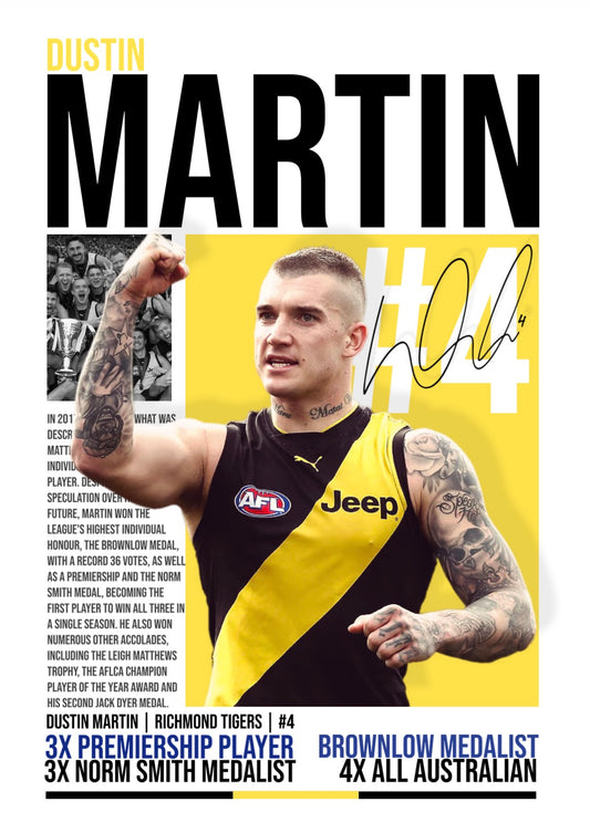 Dustin Martin Poster
