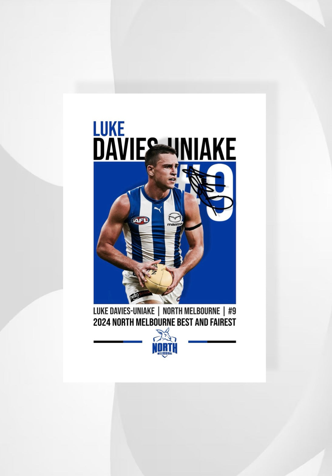Luke Davies-Uniake Poster