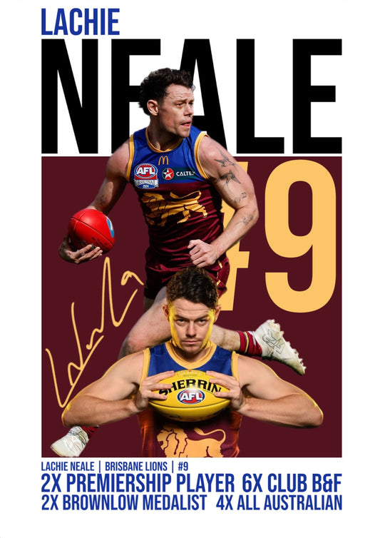 Lachie Neale Poster