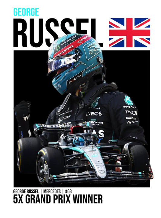 George Russel Poster