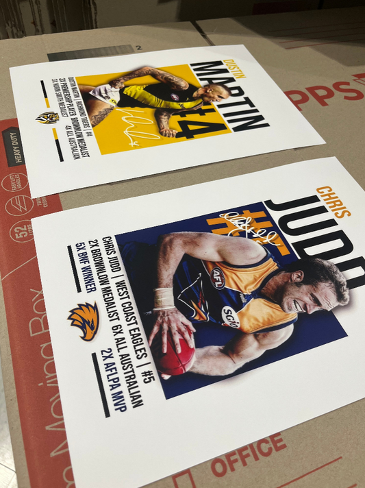 AFL Father's Day Gift Guide 2026: Premium Posters for Every Football Dad
