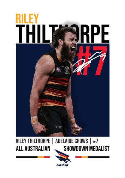 Adelaide Bundle | Dawson, Thilthorpe, Rankine, Rachele AFL Poster Value Pack