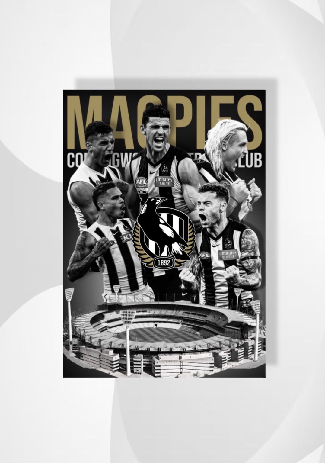2026 Collingwood | AFL Team Poster