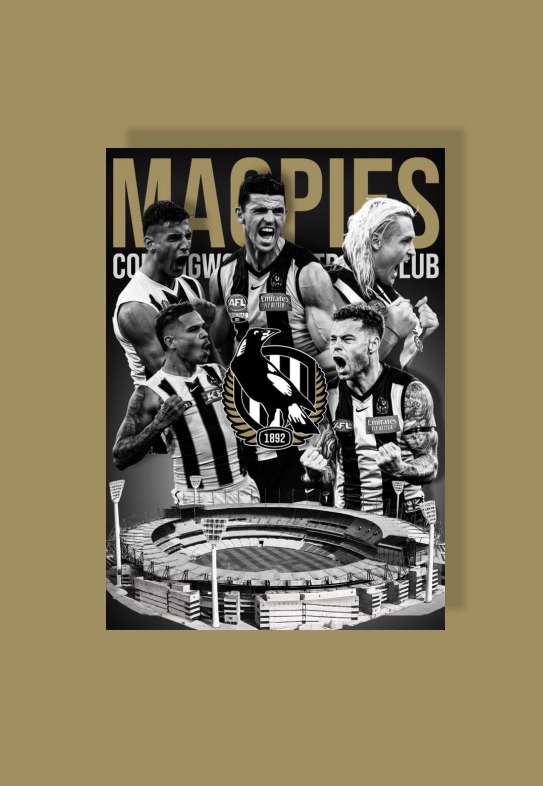 2026 Collingwood | AFL Team Poster