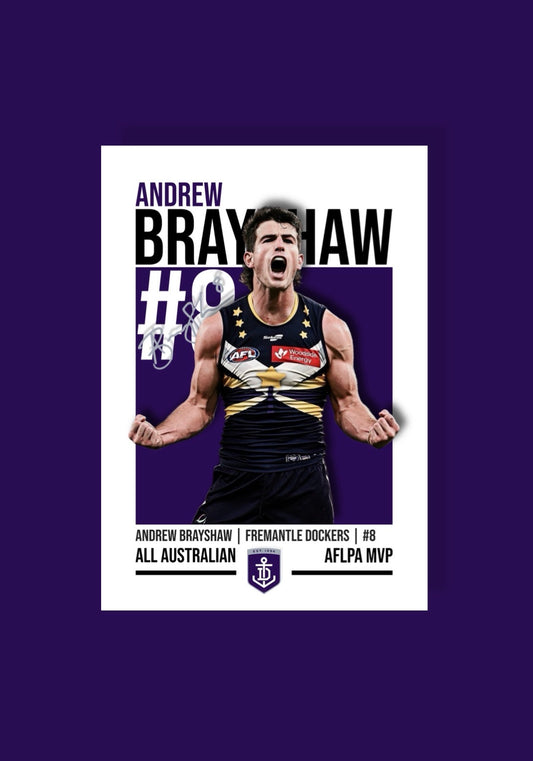 Andrew Brayshaw | Fremantle AFL Poster