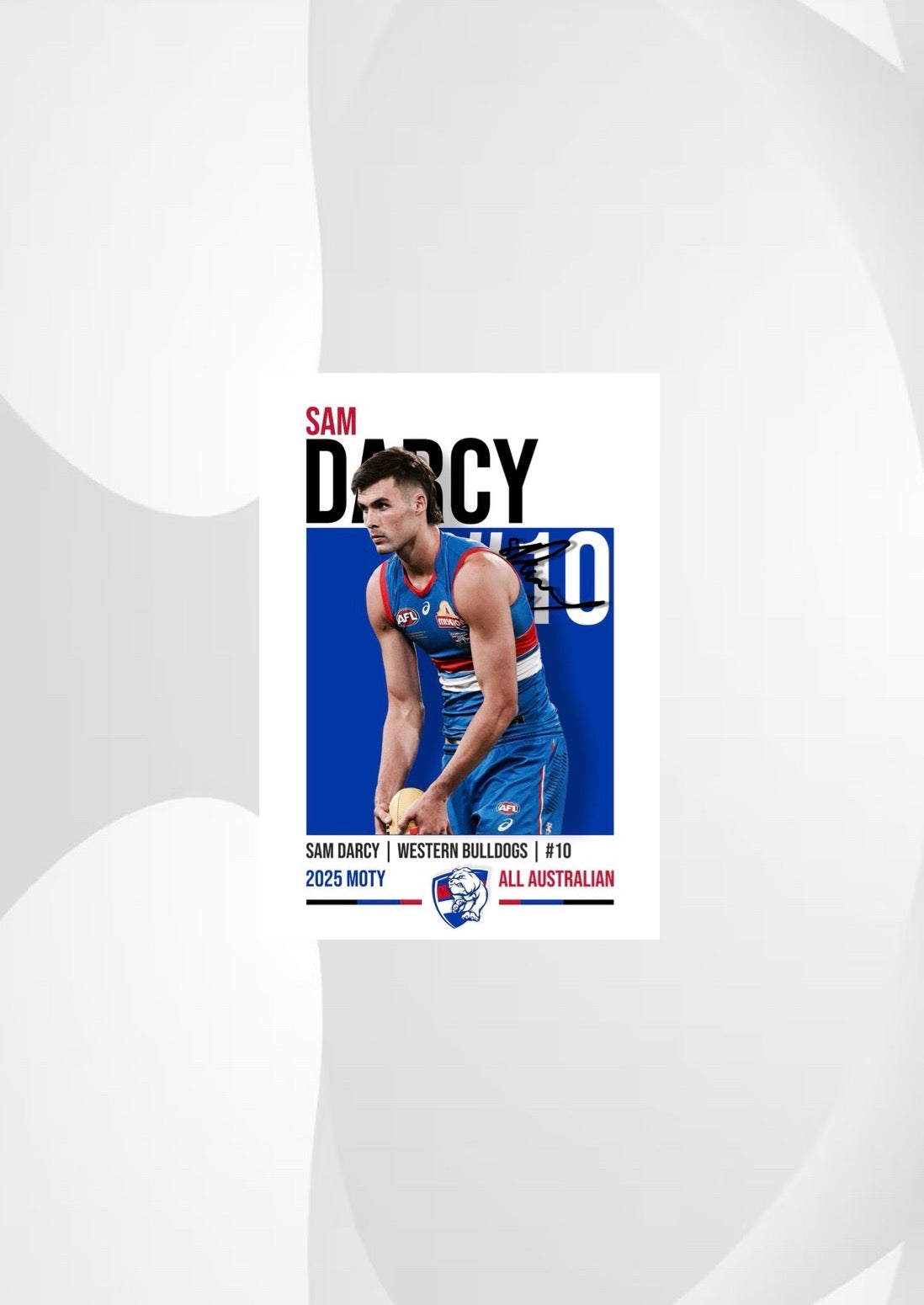 Sam Darcy | Western Bulldogs AFL Poster
