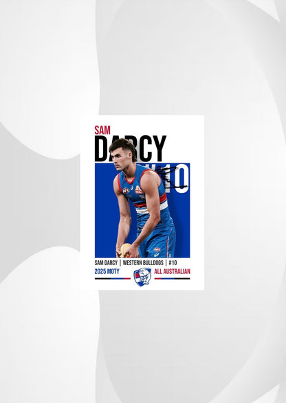 Sam Darcy | Western Bulldogs AFL Poster