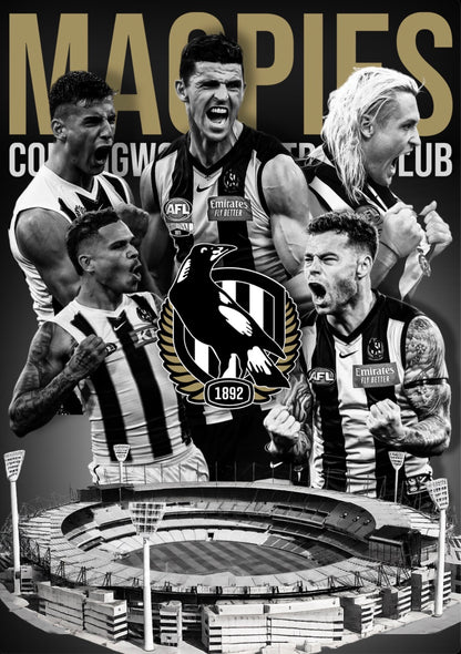 2026 Collingwood | AFL Team Poster