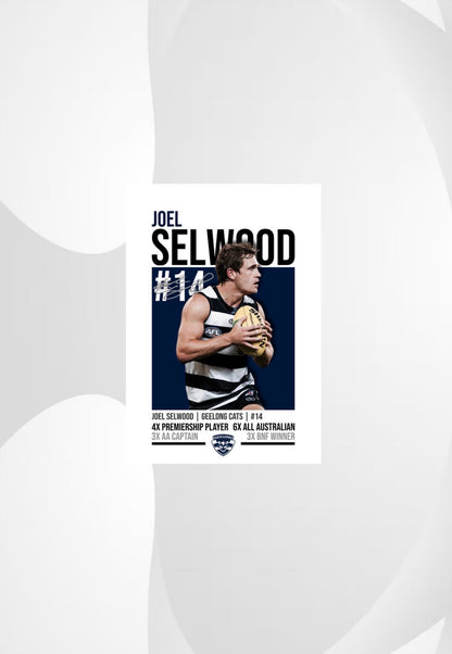 Joel Selwood | Geelong AFL Poster