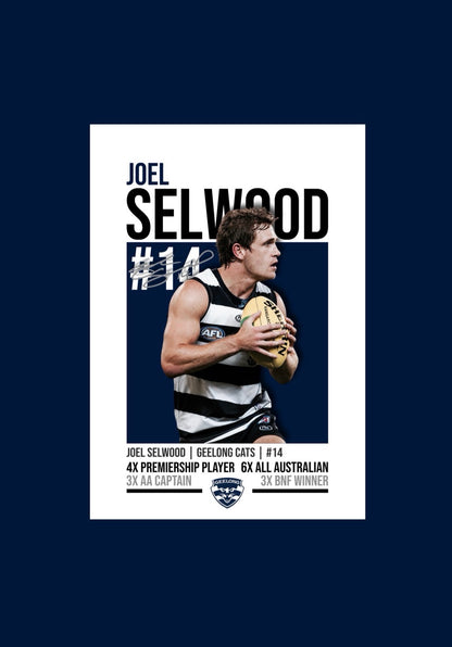 Joel Selwood | Geelong AFL Poster
