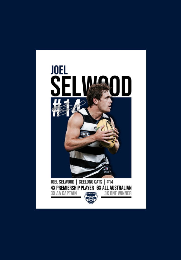 Joel Selwood | Geelong AFL Poster