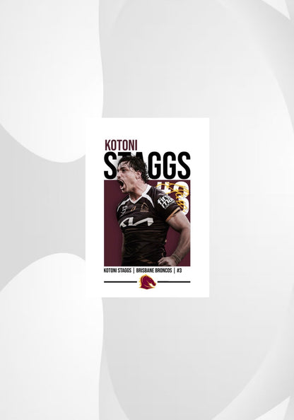 Kotoni Staggs Poster
