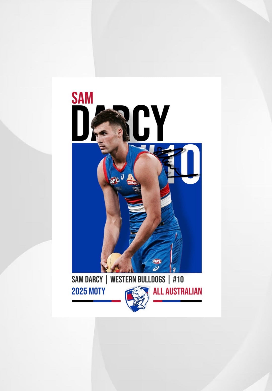 Sam Darcy | Western Bulldogs AFL Poster