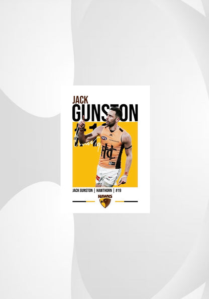Jack Gunston | Hawthorn AFL Poster
