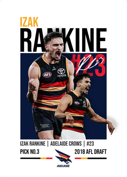 Adelaide Bundle | Dawson, Thilthorpe, Rankine, Rachele AFL Poster Value Pack