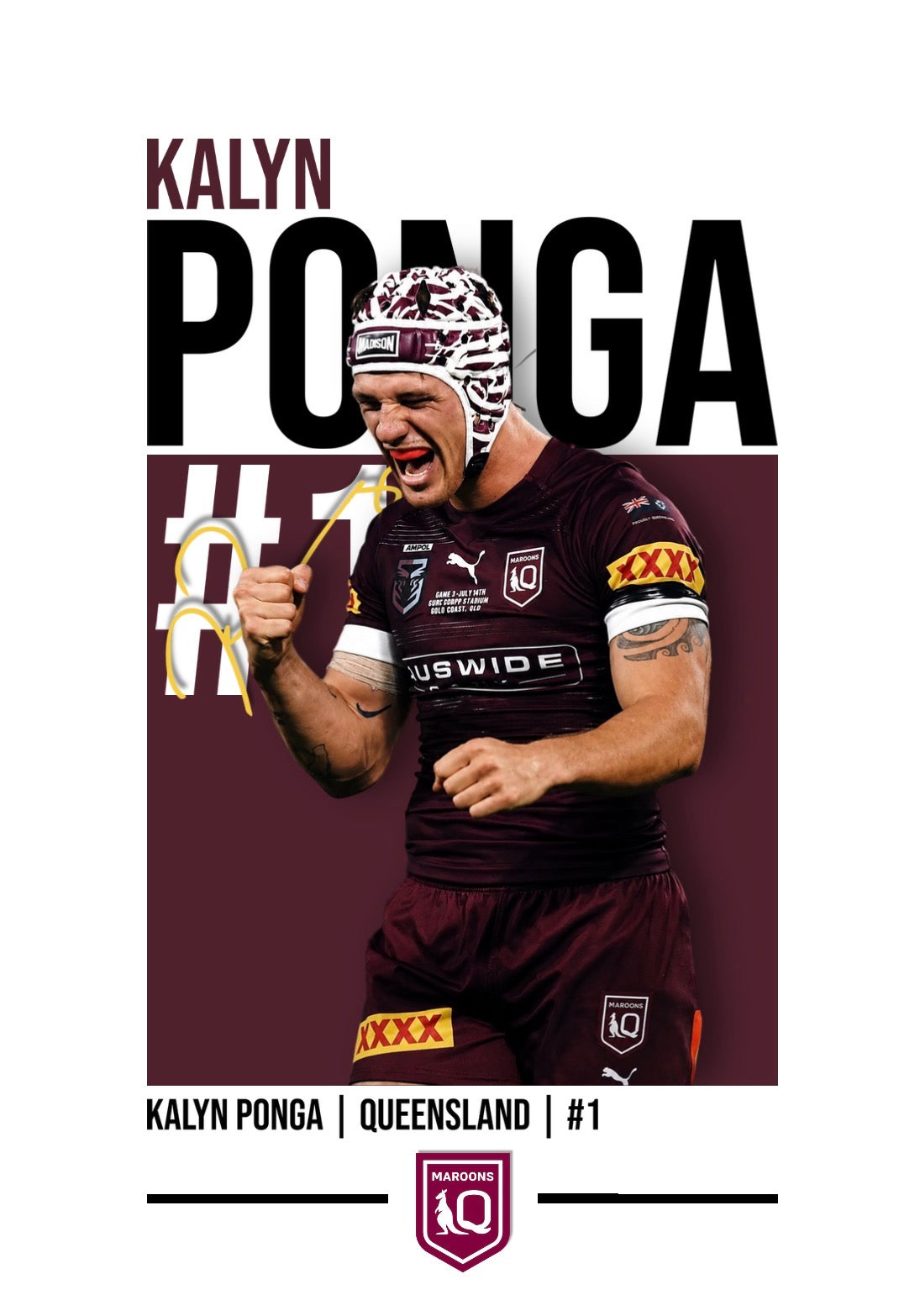Kalyn Ponga Poster