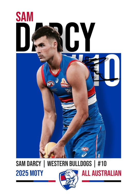 Sam Darcy | Western Bulldogs AFL Poster