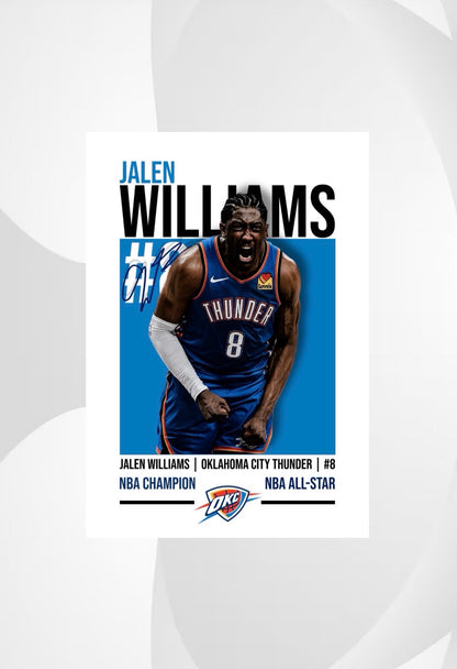 Jalen Williams | Oklahoma City Thunder NBA Poster