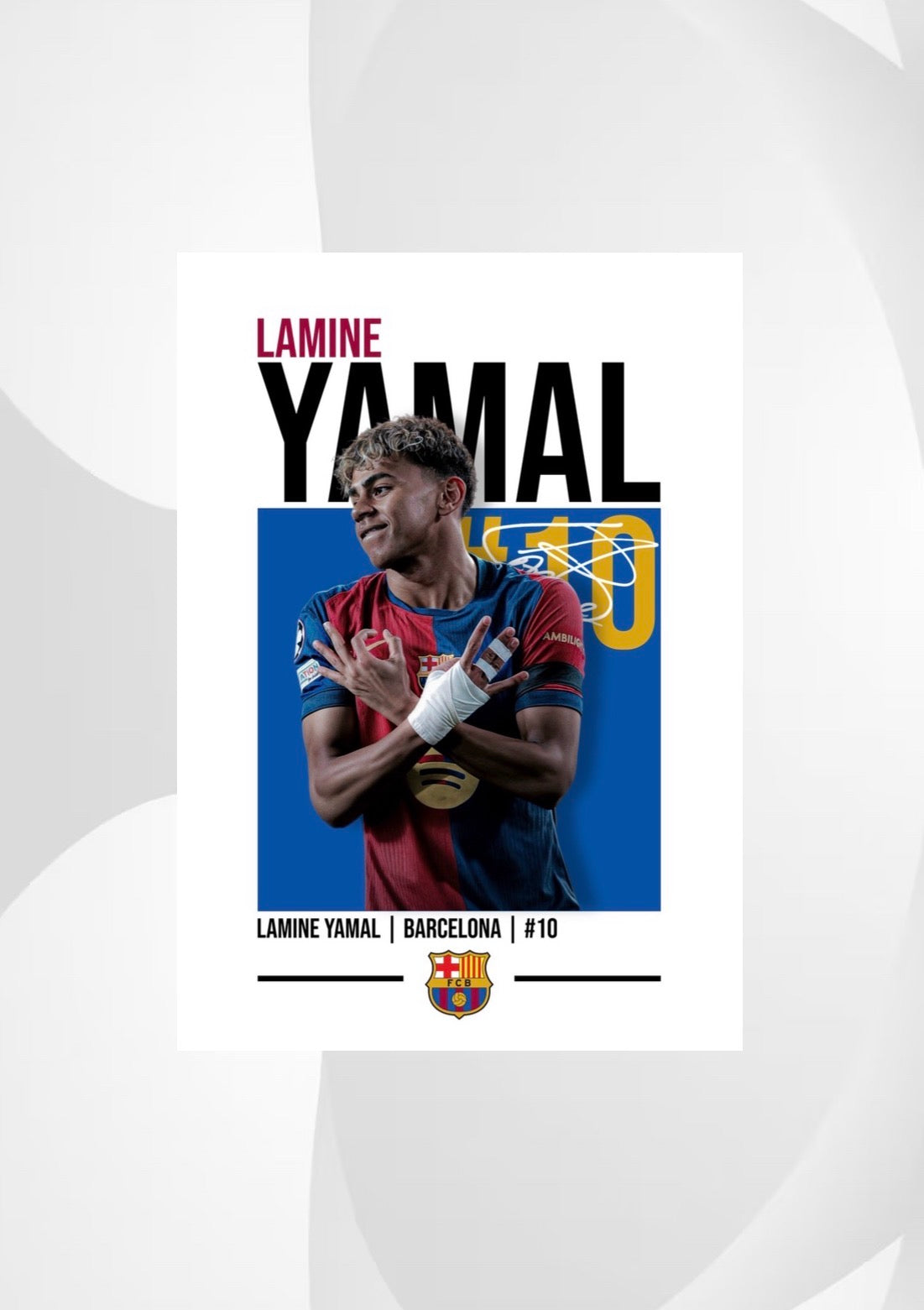Lamine Yamal Poster