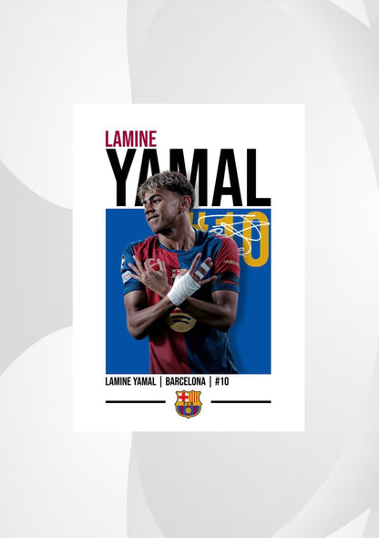 Lamine Yamal Poster