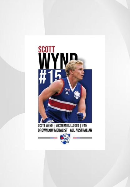 Scott Wynd | Western Bulldogs AFL Poster