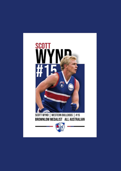Scott Wynd | Western Bulldogs AFL Poster