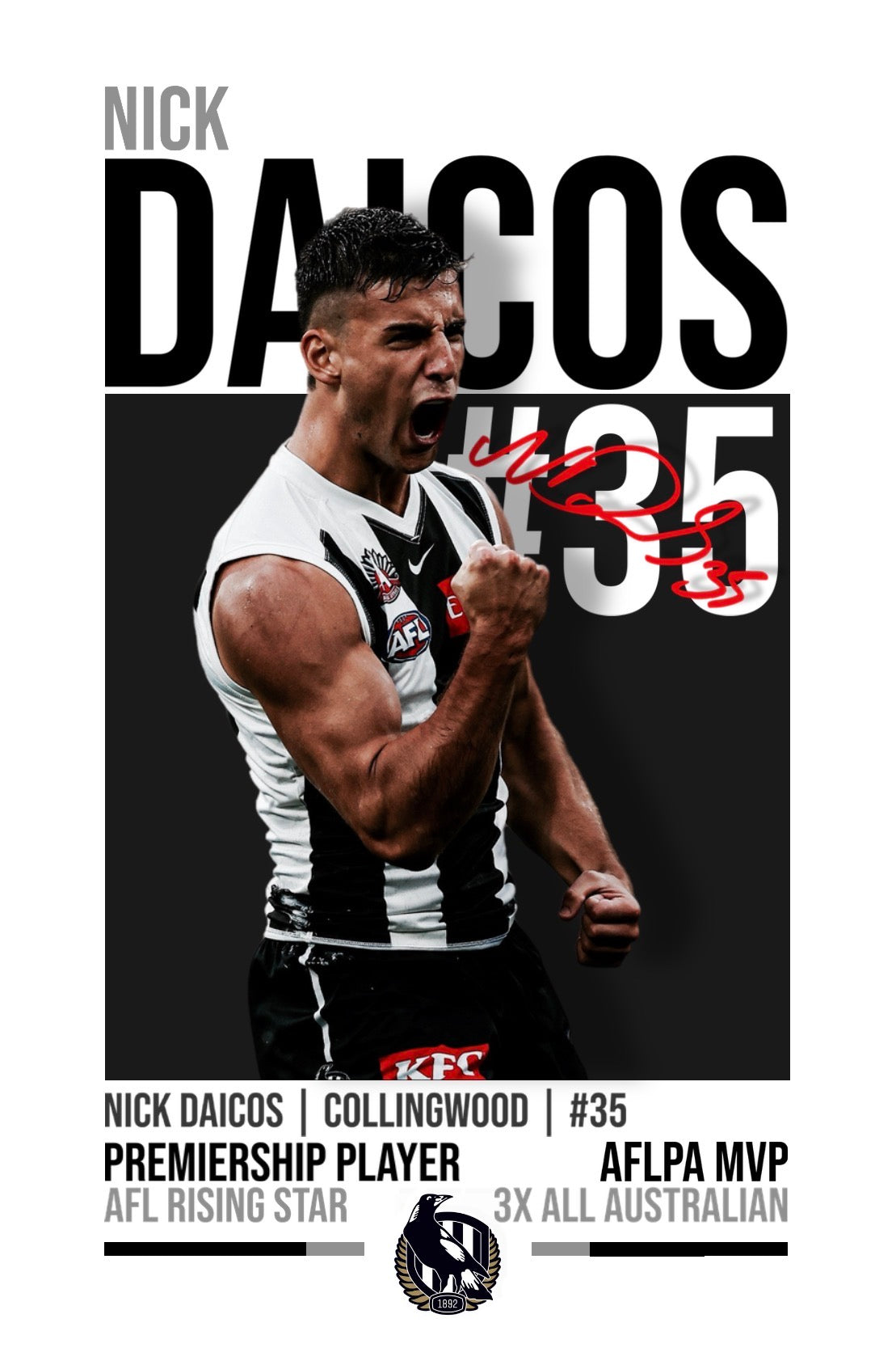 Nick Daicos Poster