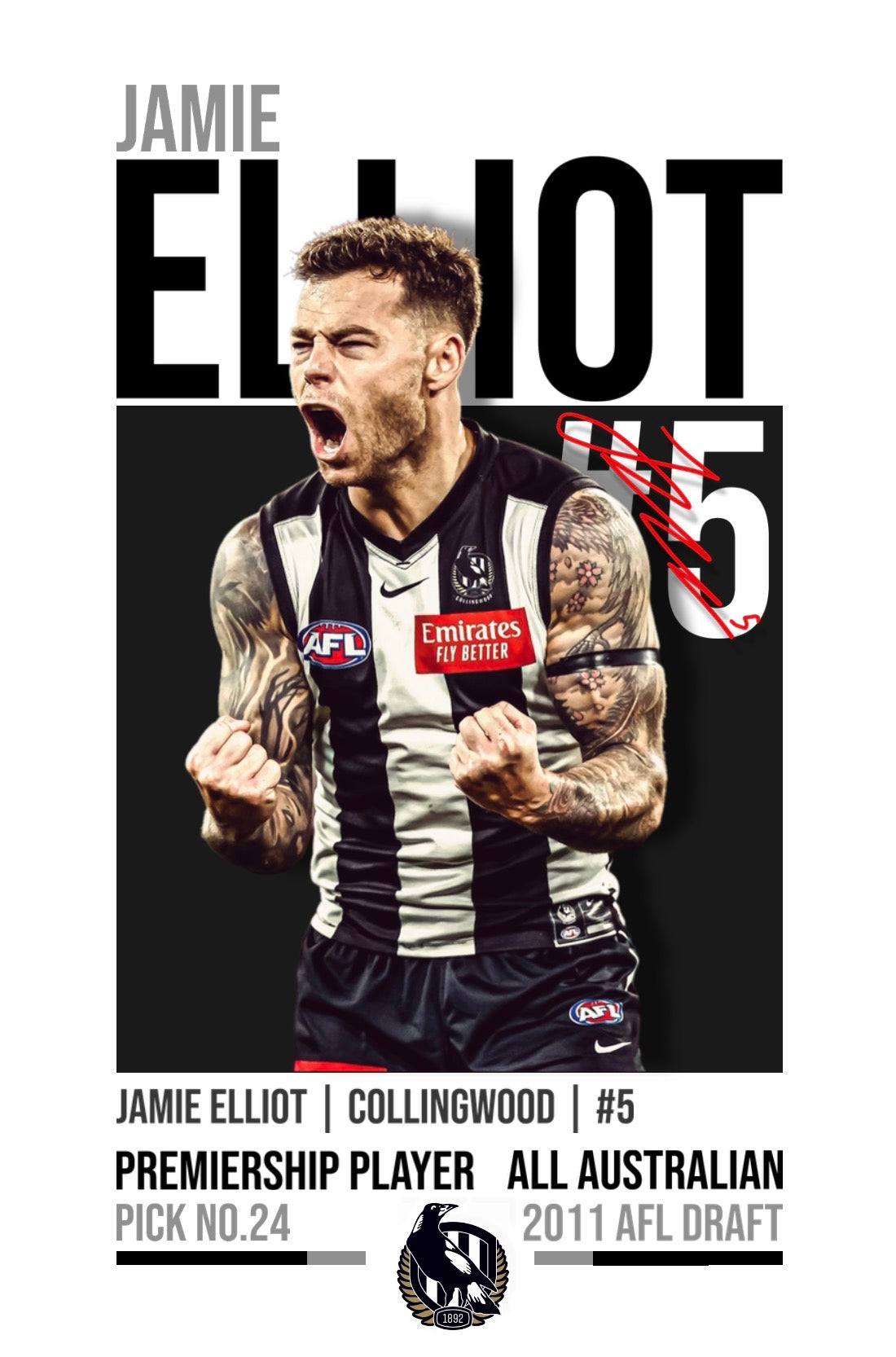 Jamie Elliot Poster (Digital)