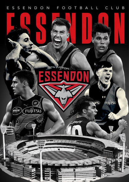 2026 Essendon | AFL Team Poster
