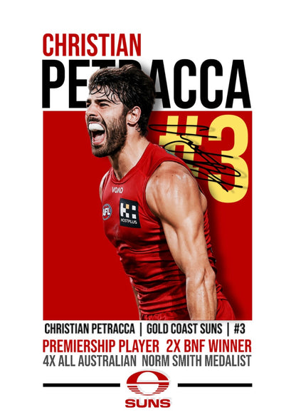 Christian Petracca | Gold Coast AFL Poster