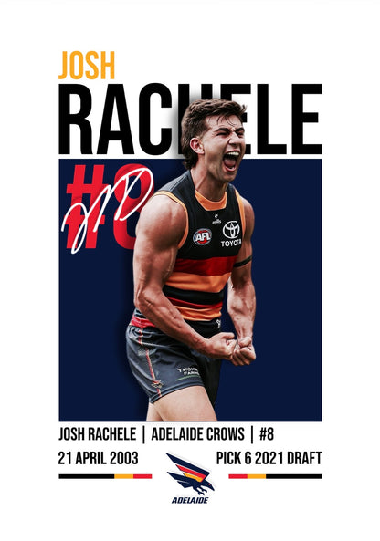 Adelaide Bundle | Dawson, Thilthorpe, Rankine, Rachele AFL Poster Value Pack