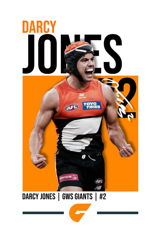 Darcy Jones Poster (Digital)