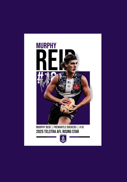 Murphy Reid | Fremantle AFL Poster