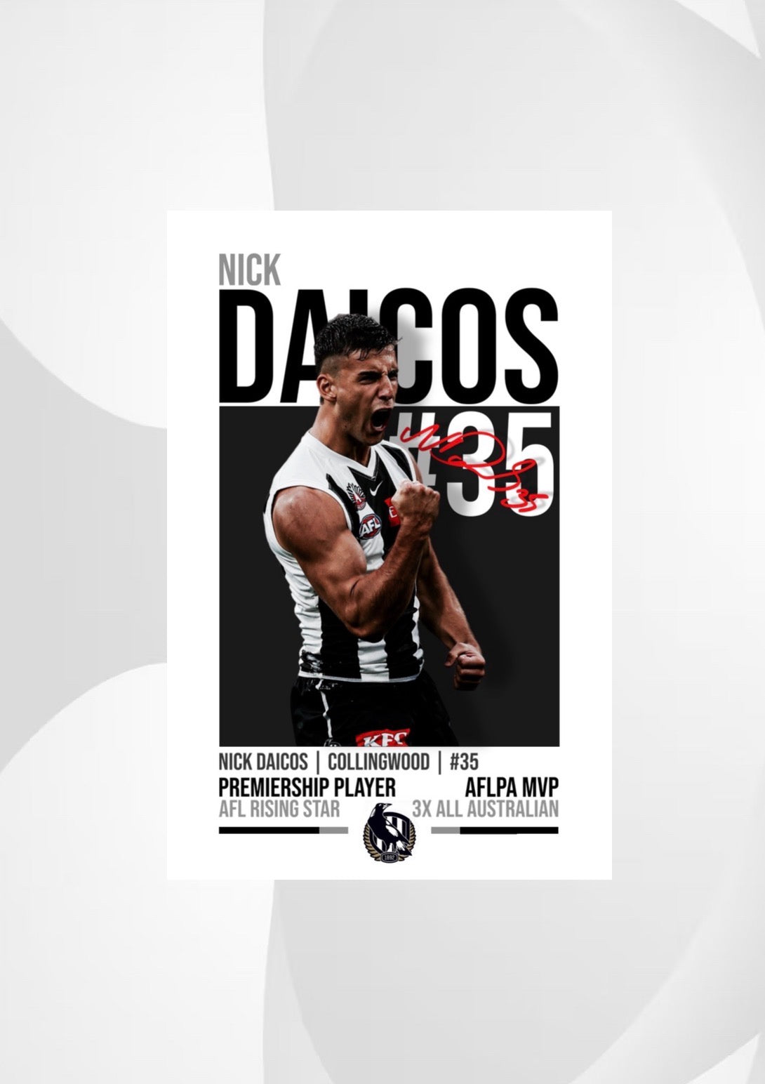 Nick Daicos Poster