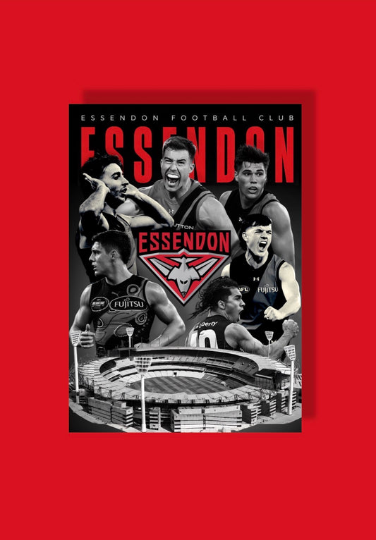 2026 Essendon | AFL Team Poster