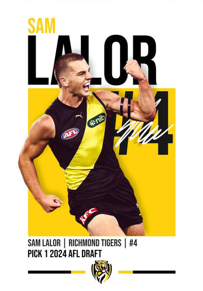Richmond Bundle | Dusty, Lalor, Lefau, Taranto AFL Poster Value Pack
