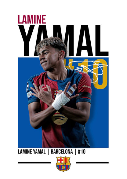 Lamine Yamal Poster