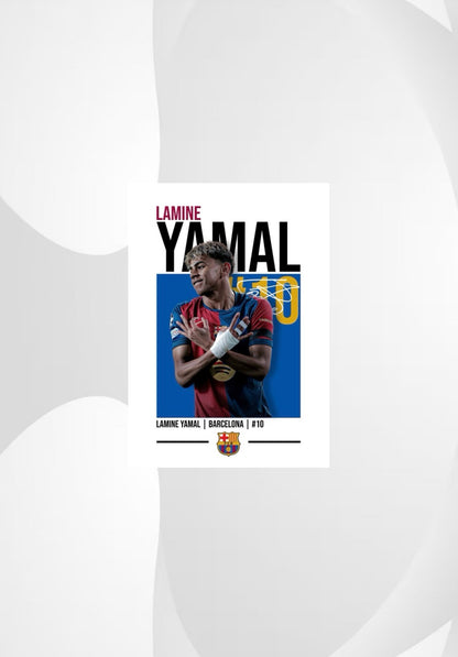 Lamine Yamal Poster