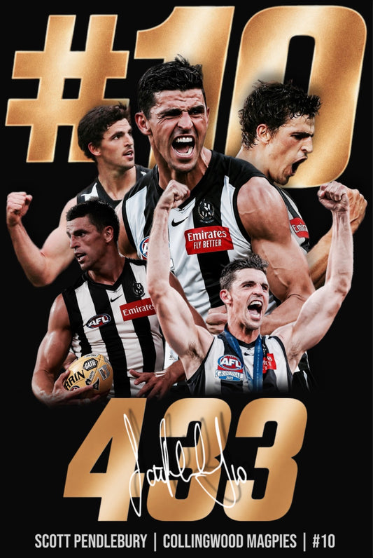 Scott Pendlebury | Collingwood AFL Poster